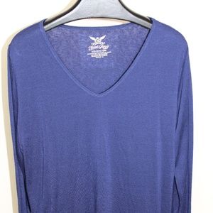 Royal Blue Long Sleeved T-Shirt